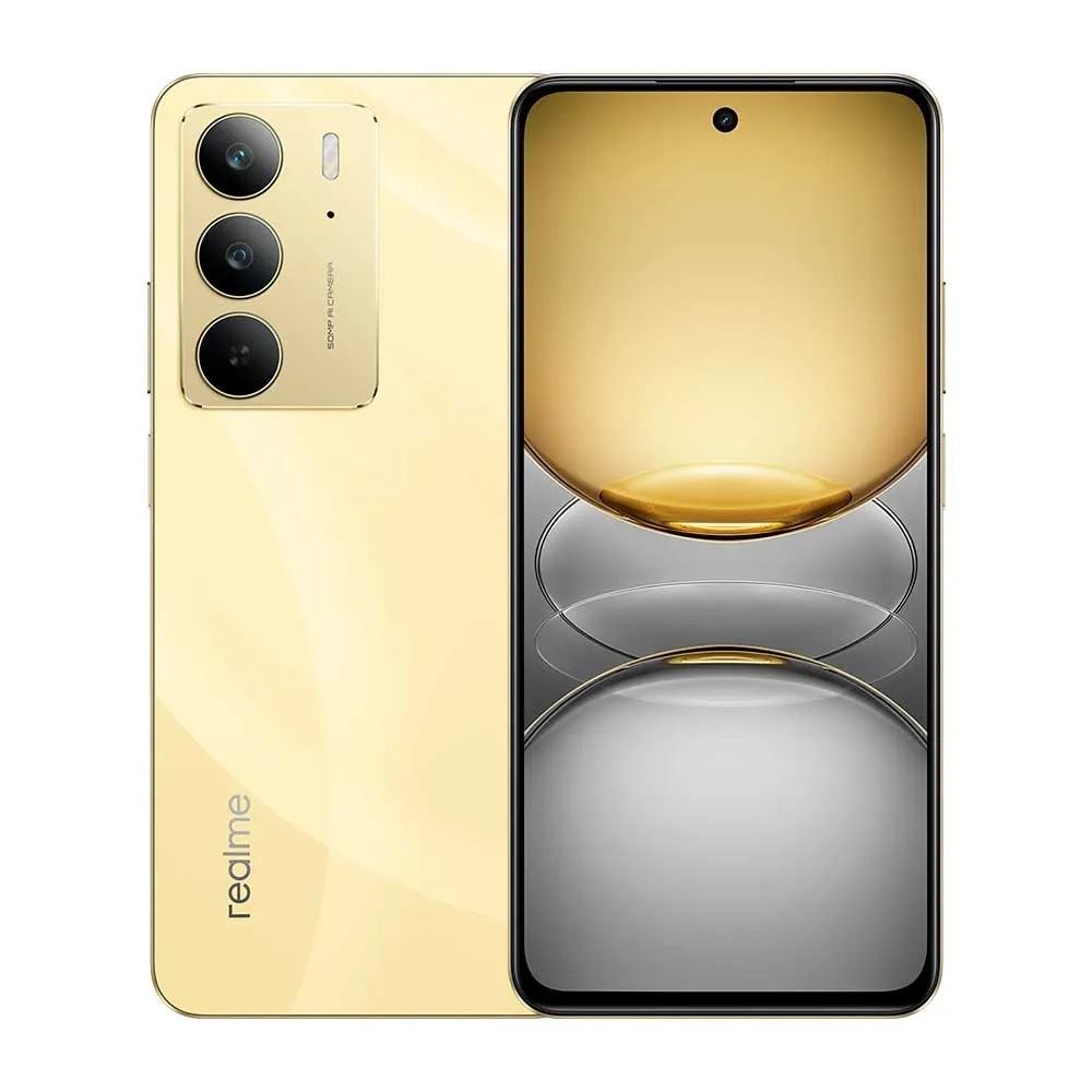 Smartphone Realme C75 5G, 256GB, 8GB, Tela 6,72", Câmera 50MP, Dourado