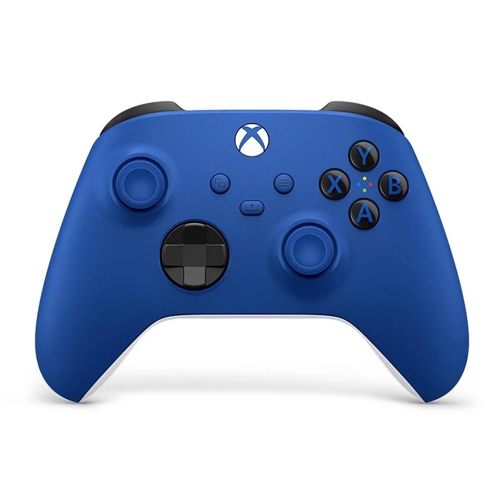 Controle sem fio Xbox Shock Blue, MICROSOFT