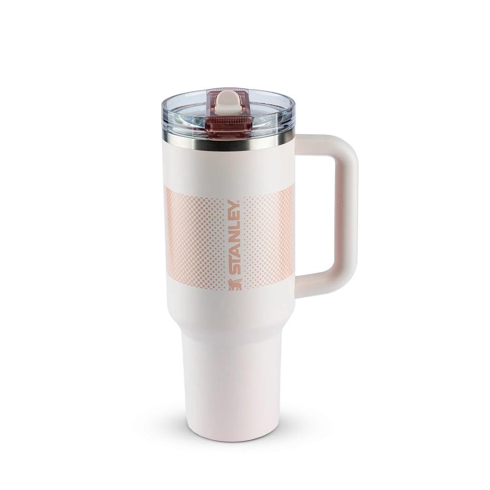 Copo Térmico Quencher Protour Stanley, Rose Quartz Fade, 1,18L, 8661