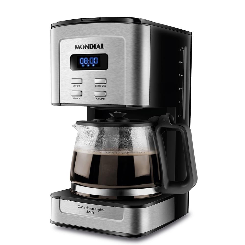 Cafeteira Elétrica Dolce Arome 32 Xícaras, 220V, C-44-32X-SI, MONDIAL