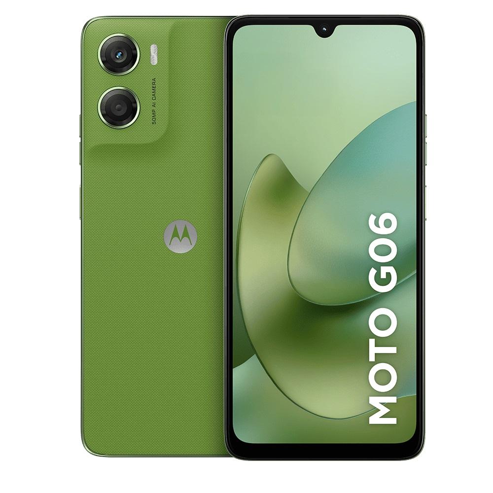 Smartphone Moto G06, 256GB, Câmera Traseira 50MP, Verde, MOTOROLA