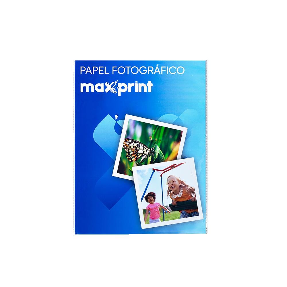 Papel Photo Matte/Fosco A4 170g, 50 folhas, 58000024, MAXPRINT