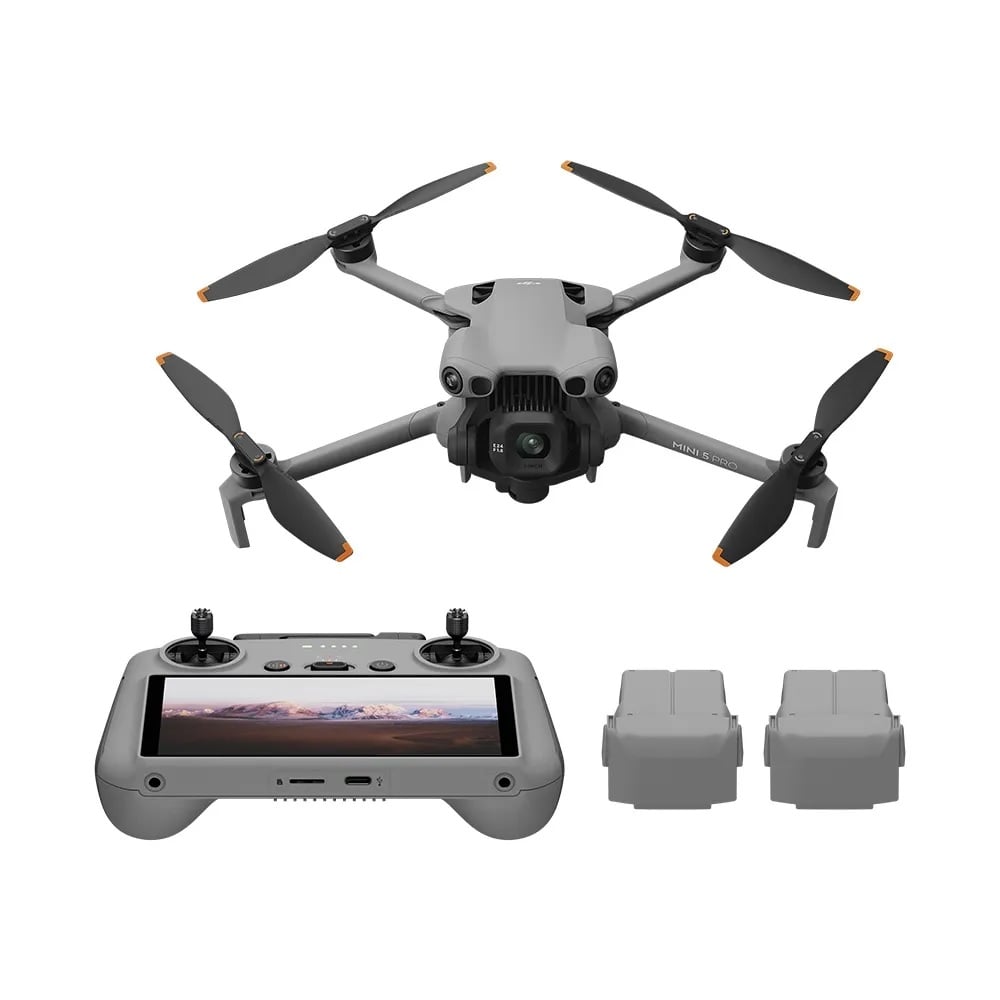 Drone DJI Mini 5 Pro RC 2 (Com Tela) Fly More Combo Plus, DJI068