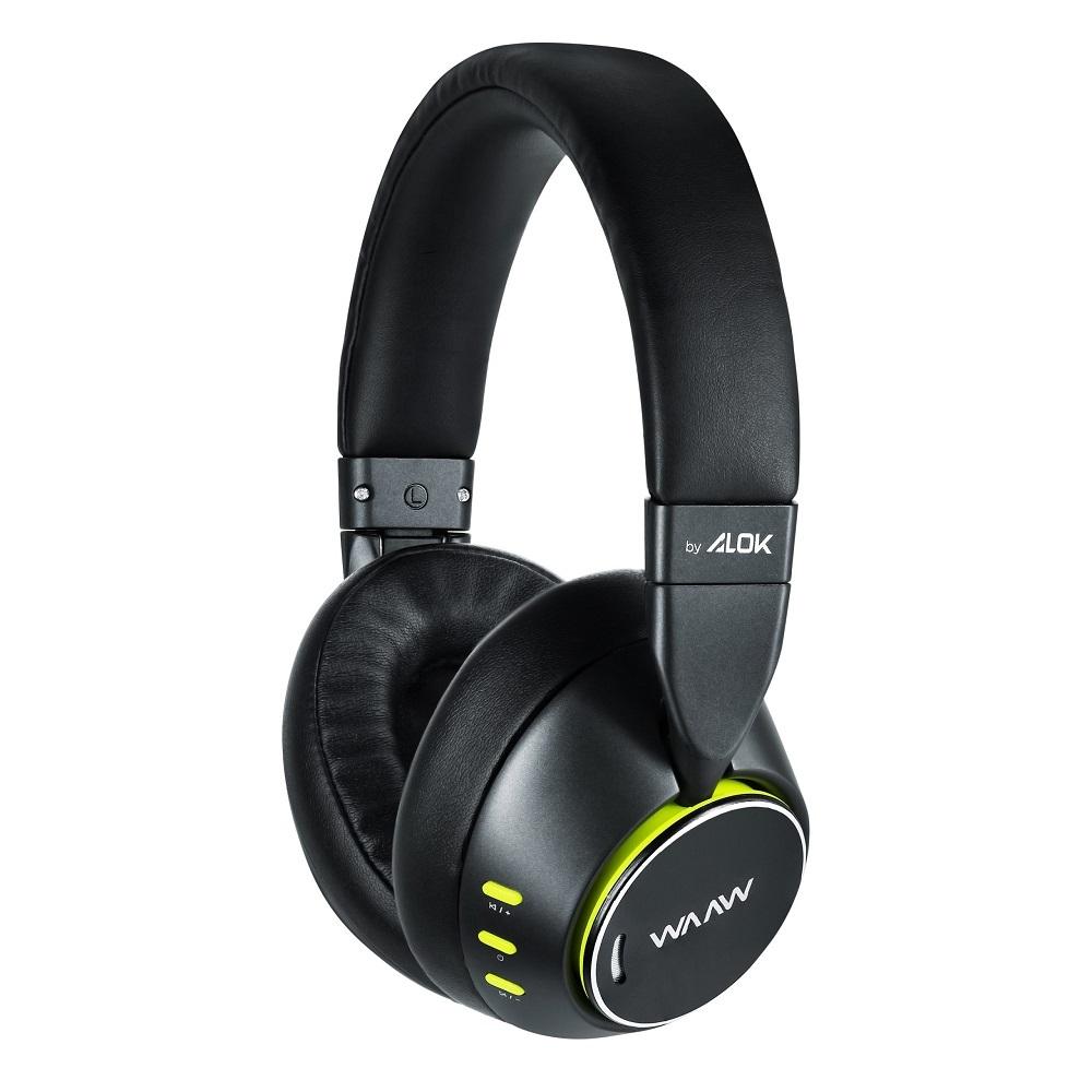 Fone Headphone  Bluetooth WAAW by ALOK SENSE 310 Com Cancelamento de Ruído ANC