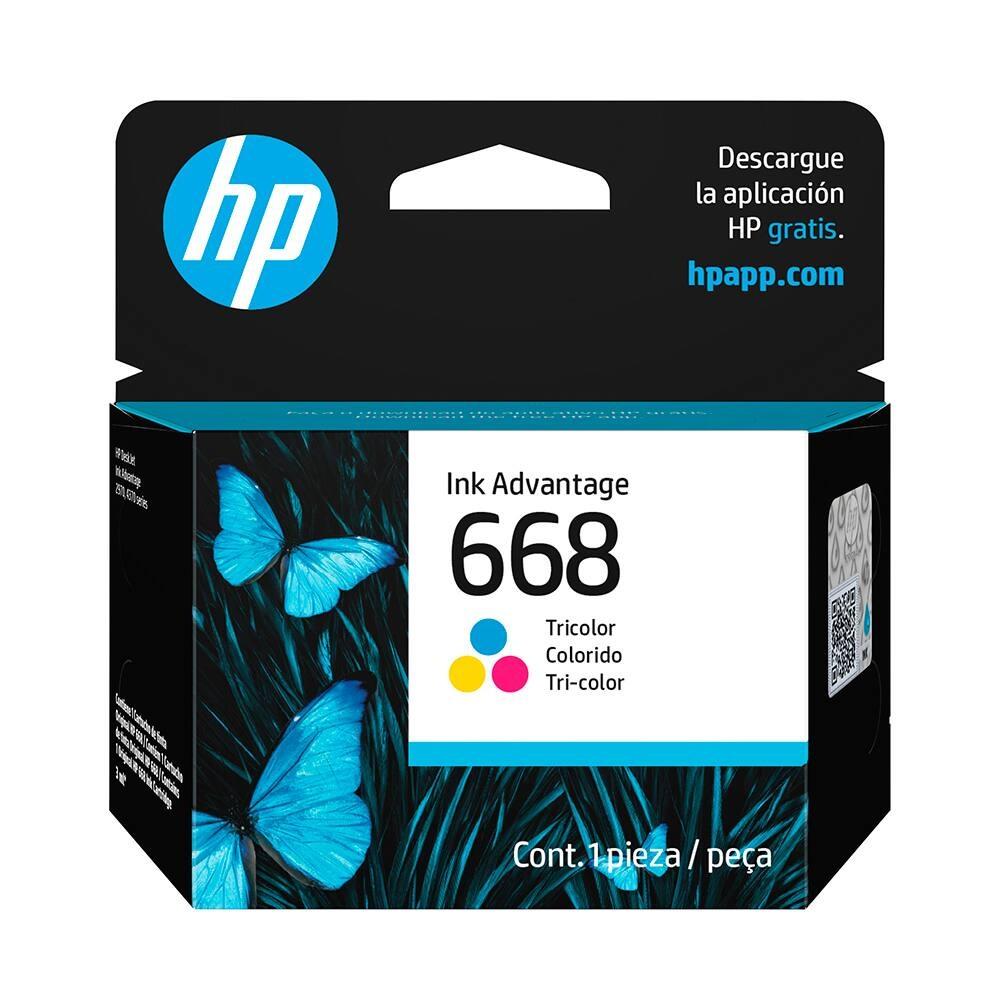 Cartucho HP 7FP36VL nº 668 Color