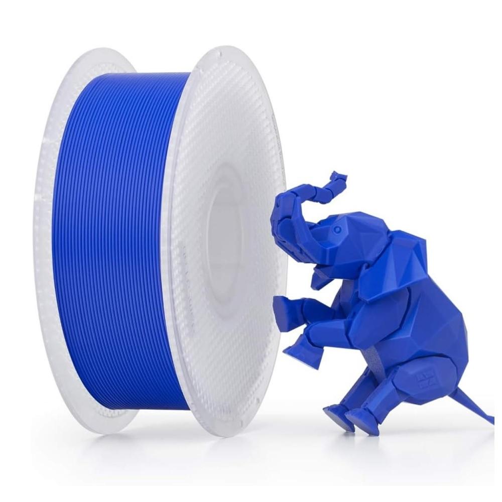 Filamento 1,75mm PLA Básico, 1kg, Azul, para Impressora 3D, Com Carretel Reutilizável, BAMBU LAB