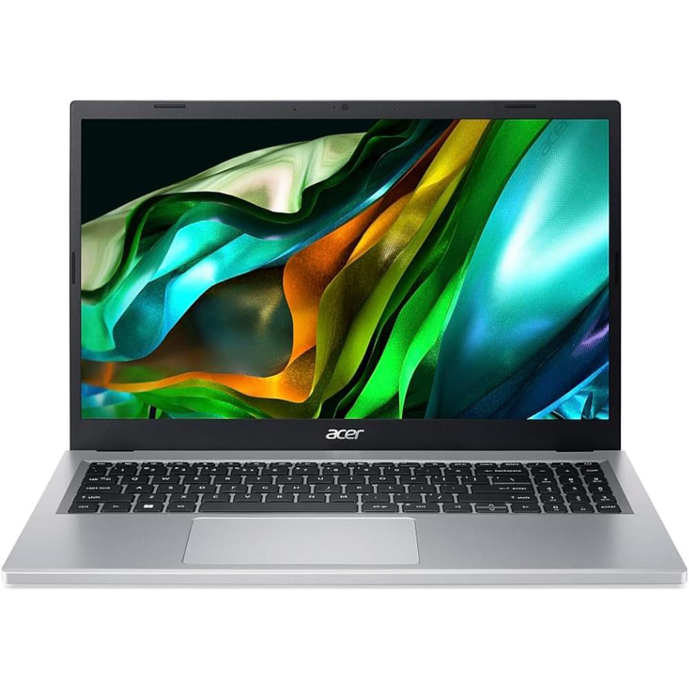 Notebook 15.3" Acer Aspire 15 Intel Core i3-N305, Memória 8GB, SSD 256GB, Tela Full HD (1920 x 1080), Linux, A315-510P-320B