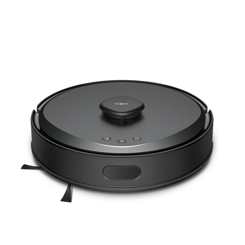 Aspirador Robô de Pó e Mop com Hiper Sucção de 5300Pa e Navegação Dupla LiDAR+IMU TAPO RV30 Max, TP-LINK