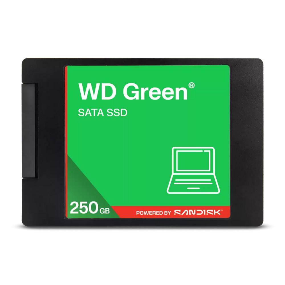 SSD 250GB Sata3 WD Green, Leitura/Gravação sequencial 545/505 MB/s, 3 anos de garantia, SANDISK