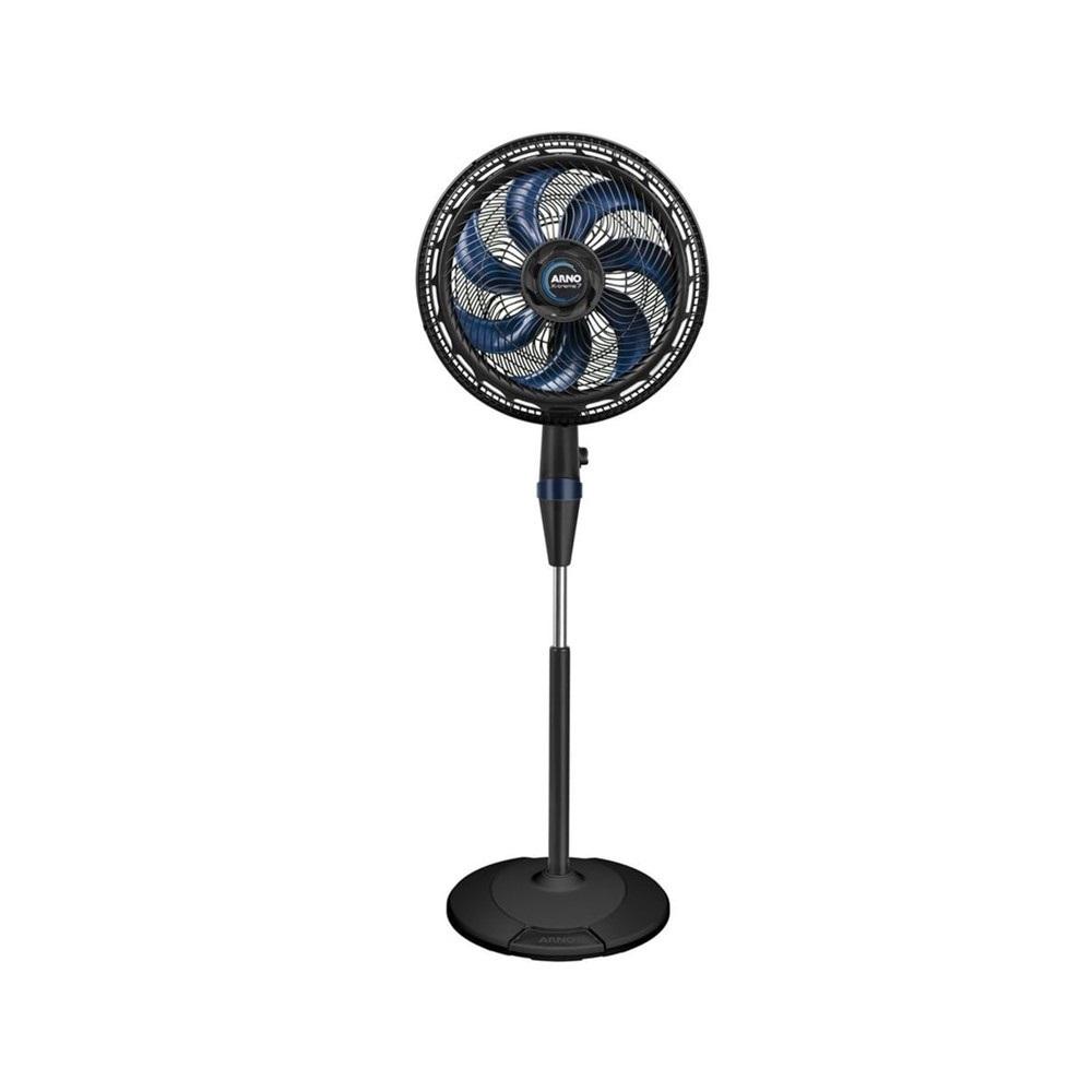 Ventilador de Coluna Arno X-Treme 7, 220V, 40cm, 7 Pás, 150W, Preto e Azul, VE7C, ARNO