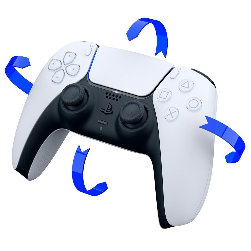 Controle PS5 Dualsense Branco, SONY PLAYSTATION