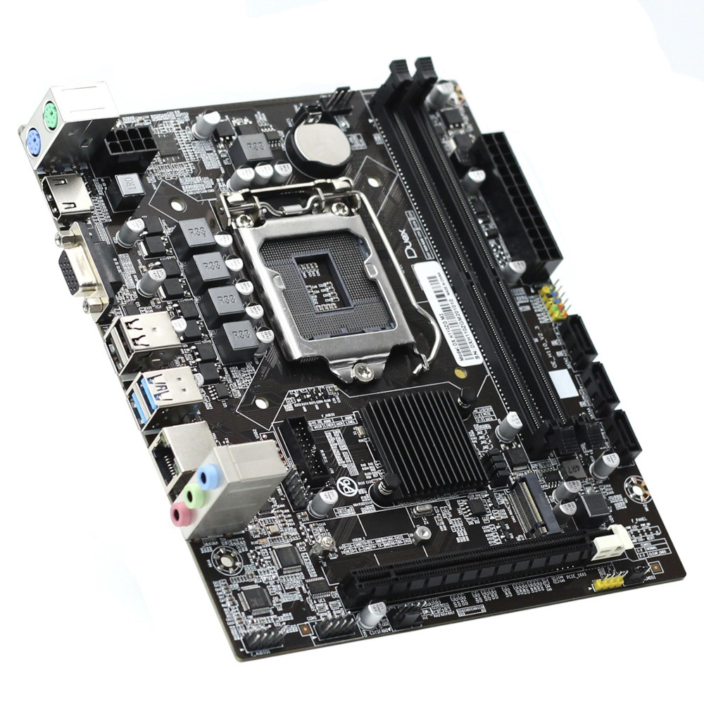 Placa Mae Duex LGA1151 DX H110ZG M2, LAN Gigabit, DDR4