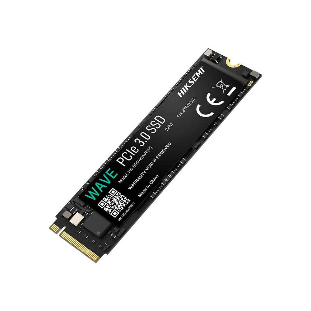 SSD 128GB M.2 2280 NVMe PCIe Hiksemi Wave, Leitura 1200 Gravação