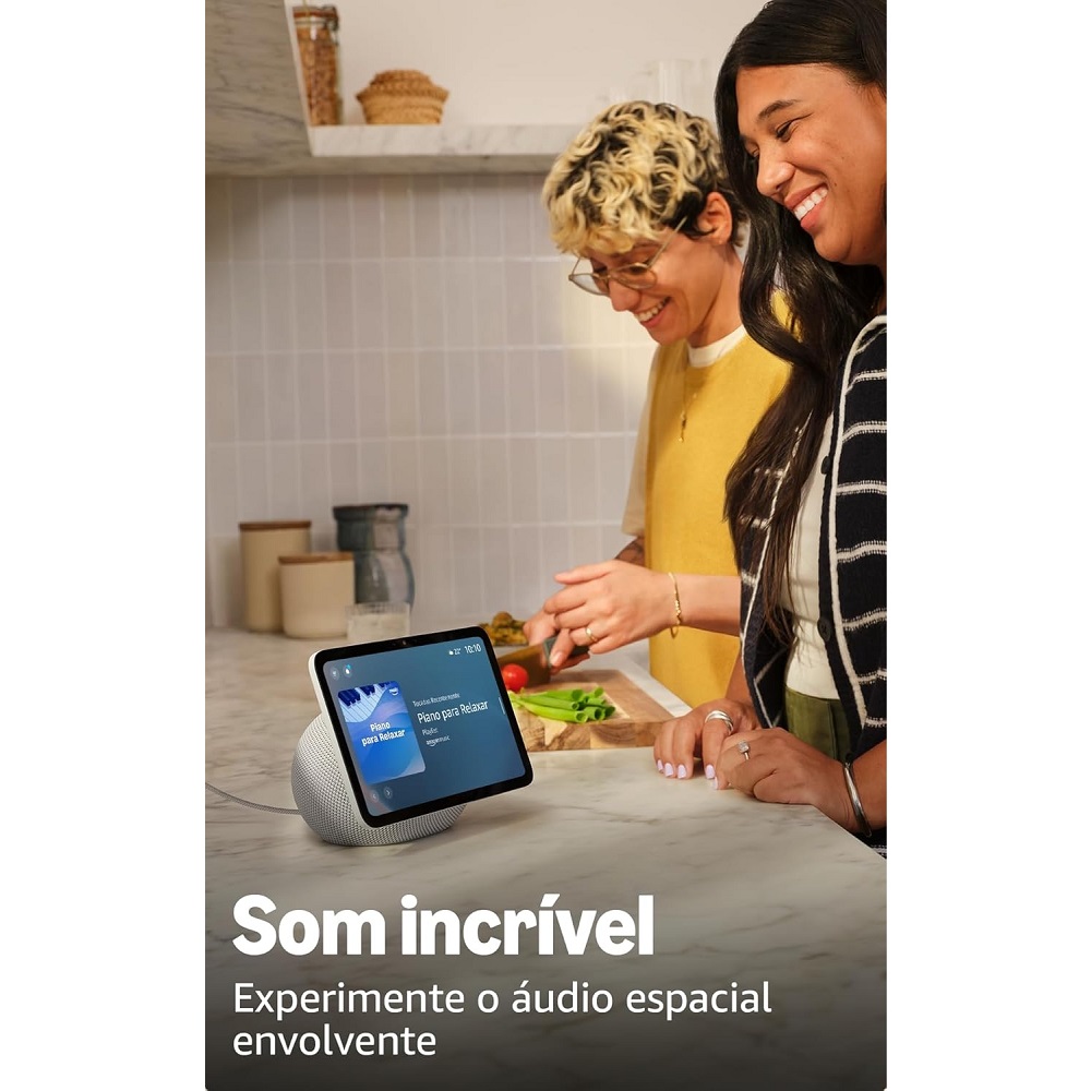 Echo Show 8 (Geração mais recente) - Com novo design, tela