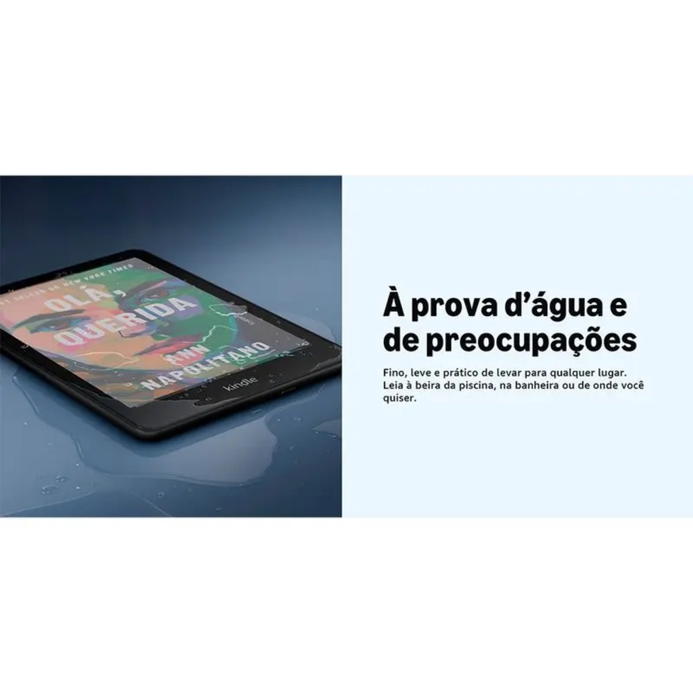 Kindle Colorsoft (16 GB) - Com tela colorida e temperatura de luz