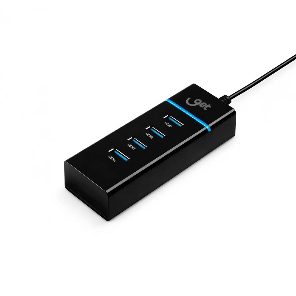 Mini Hub 4 portad USB 3.0 72641, GET