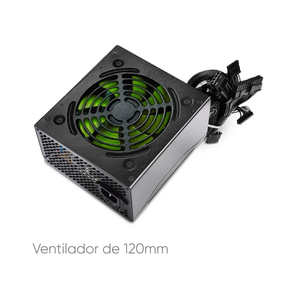 Fonte Gamer ATX GET 500W 80 Plus Bronze, PFC Ativo, Bivolt Automática