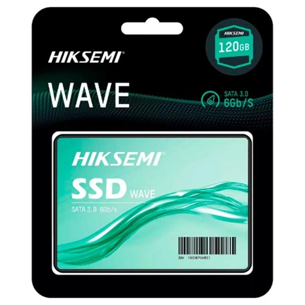 SSD 120GB SATA3 Hiksemi Wave, Leitura/Gravação 460/360 MB/s, HS