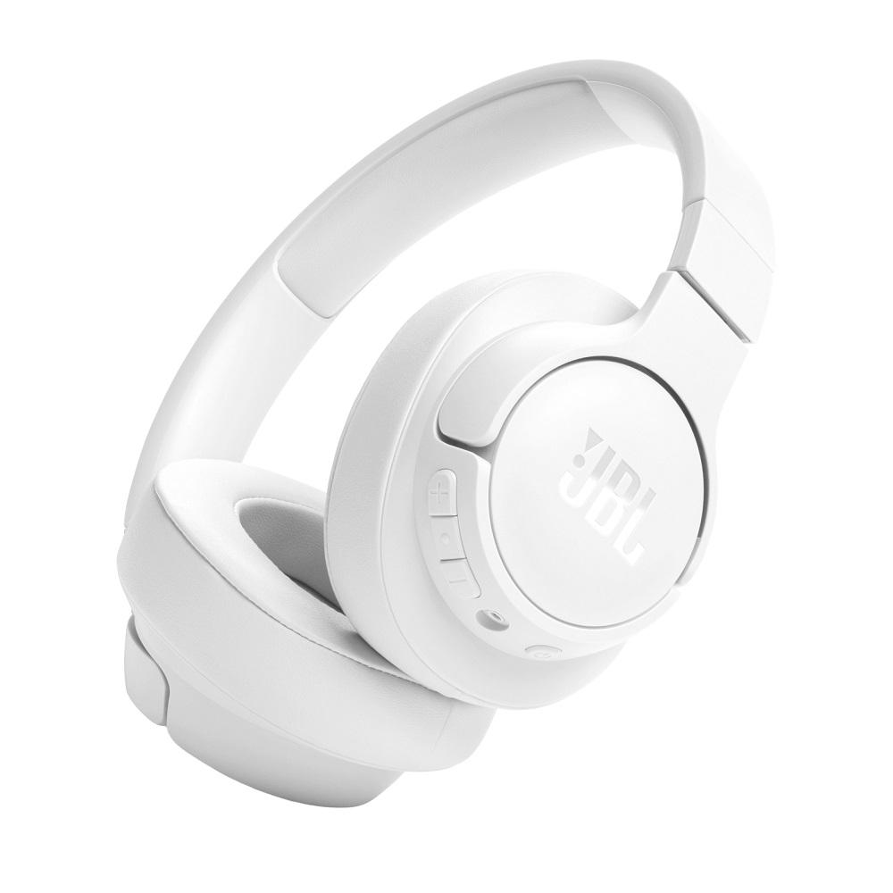 JBL TUNE Cabo Bluetooth, 720BT, Tune Over-Ear, Ouvido de Fone JBL, ホワイト ワイヤレスヘッドホン 720BT ヘッドホン