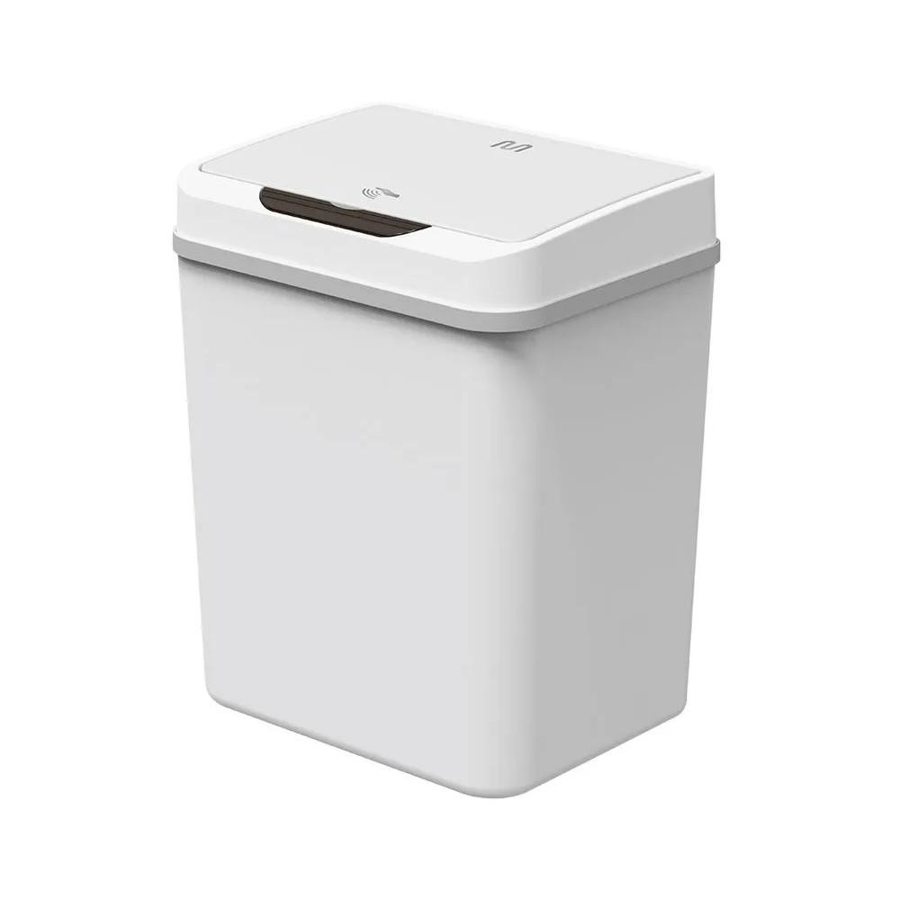 d*7様 MR ILOC Lixeira Automática com Sensor de Aproximação 9 Litros Branca EI078