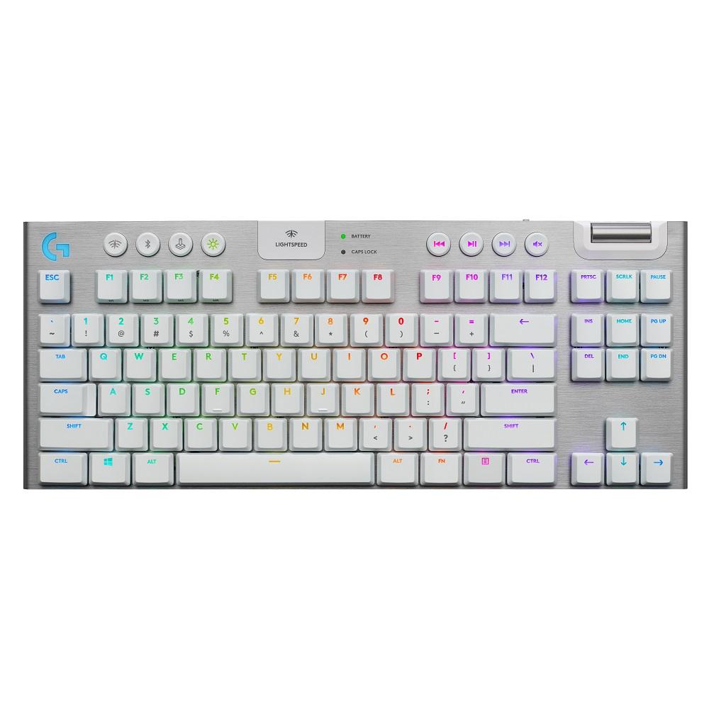 Logitech G915 TKL ゲーミングキーボード Teclado Gamer sem Fio G915 TKL, Branco, 920-009660, LOGITECH G